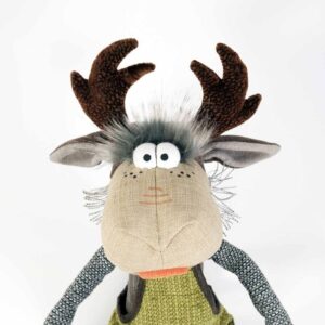 Ādas josta ar etnogrāfiskajām zīmēm, brūna