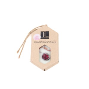 Aromātiskā sojas vaska glezniņa, roze