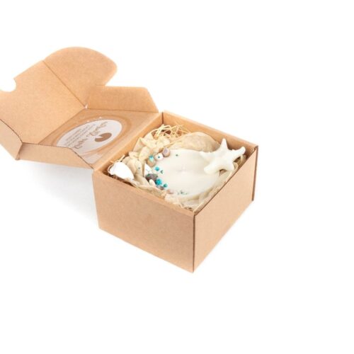 Aromātiskā sojas vaska svece, citronzāle, Ø 8.5 cm