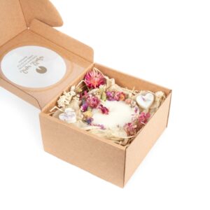 Aromātiskā Sojas Vaska Svece, Citronzāle un Ingvers, Ø 10.5 cm Aromātiskā sojas vaska svece, citronzāle un ingvers, Ø 10.5 cm