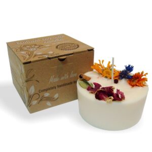 Aromātiskā sojas vaska svece, ilang-ilang un citrons, 200 ml