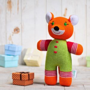 Bērnu rotaļlieta - lapsa (puika), 21 cm