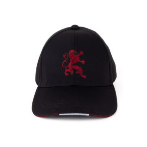 Cepure ar nagu ar lauvu, melna