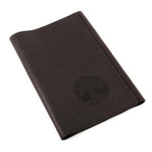 Dabīgās Ādas grāmatas vāks, brūna