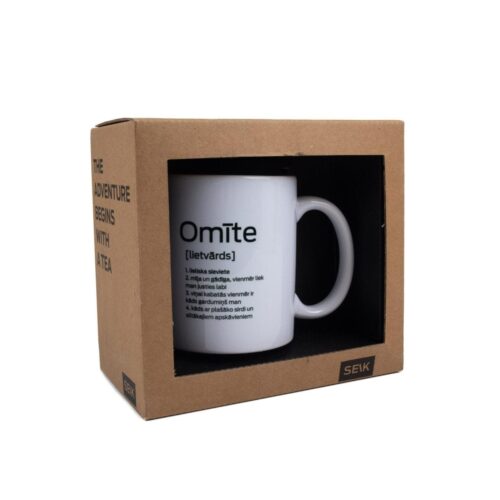 Dizaina krūze "omīte", 330 ml