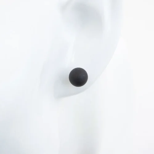 Dzintara auskari “bumbiņas"