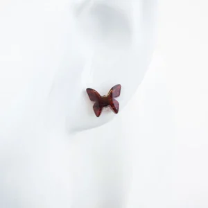 Dzintara auskari “taurenis"