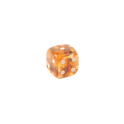 Dzintara metamais kauliņš, 1.5x1.5 cm