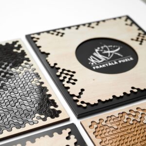 Fraktālā puzle klik, 24x24 cm