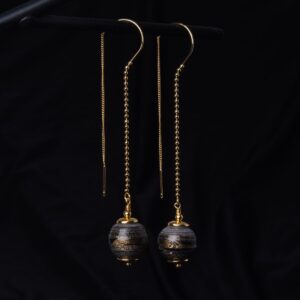 Gari Papīra Auskari Ķēdītē Gari papīra auskari Ķēdītē