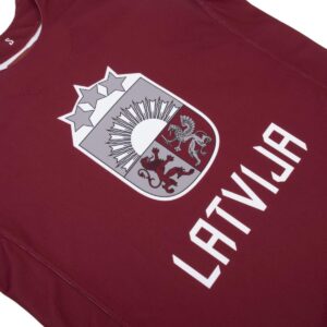 Hokeja Fanu Krekls LATVIJA ar Ģerboni Hokeja fanu krekls latvija ar Ģerboni