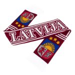 Hokeja Fanu Šalle LATVIJA ar Ģerboni, Bordo