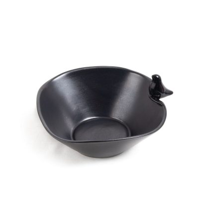 Keramikas Bļoda ar Putniņu, Melna, ⌀16.5 cm Keramikas bļoda ar putniņu, melna, ⌀16.5 cm