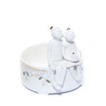 Keramikas Bļoda "Princis un Princese ar Putnu", ⌀ 20 cm