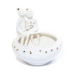 Keramikas Bļoda "Princis un Princese ar Ziedu", ⌀ 19 cm