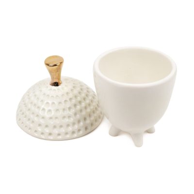 Keramikas Cukurtrauks “Baltā Zīle”, ⌀ 10 cm Keramikas cukurtrauks “baltā zīle”, ⌀ 10 cm