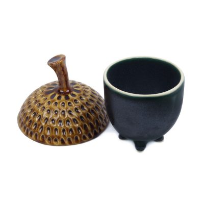 Keramikas Cukurtrauks “Melnā Zīle”, ⌀ 10 cm Keramikas cukurtrauks “melnā zīle”, ⌀ 10 cm