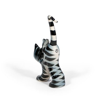 Keramikas Figūra – Kaķis ar Peli, 16 cm Keramikas figūra – kaķis ar peli, 16 cm