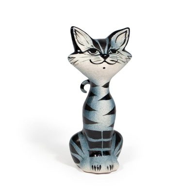 Keramikas figūra - stāvošs kaķis 20 cm