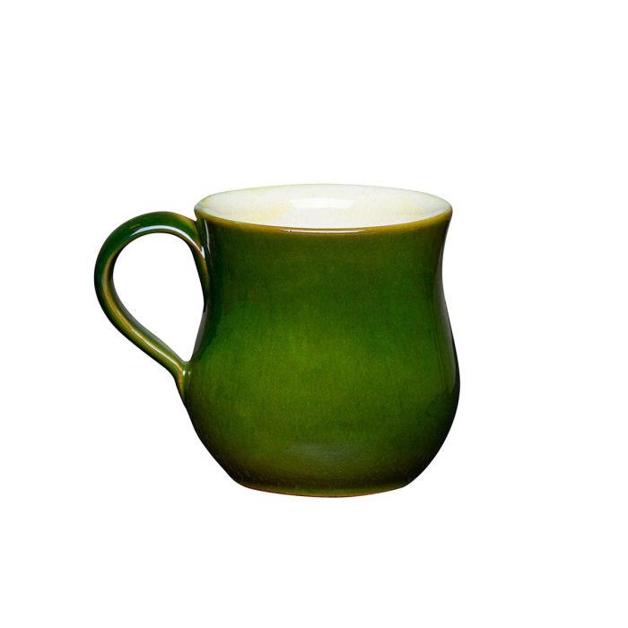 Keramikas krūze, zaļa, 450 ml