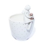 Keramikas Trauks "Eņģelis ar Sunīti", ⌀ 16.5 cm