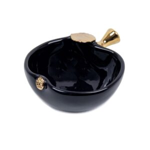 Keramikas trauks “melnais Ābolītis”, ⌀ 13 cm