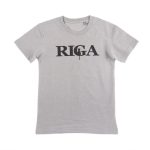 Bērnu T-krekls "RIGA" ar Melnu Kaķi, Sublimācija