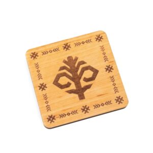 Koka paliktnis - austras koks, 9x9 cm