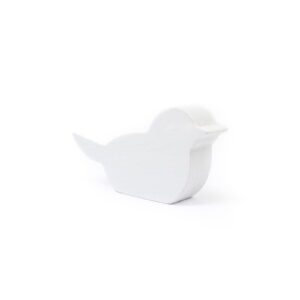 Koka putniņš, balts, 5 cm