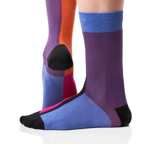 Kokvilnas zeķes - blocked