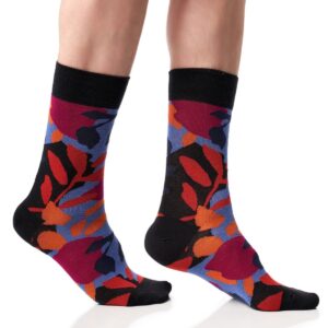 Kokvilnas Zeķes – Leaves Kokvilnas zeķes - leaves