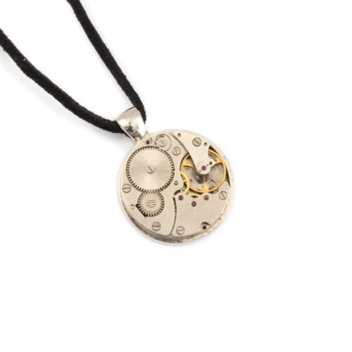 Kulons ar pulksteņa mehānismu, apaļš