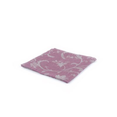 Lina salvešu komplekts ar ziedu motīvu, 6 gab.