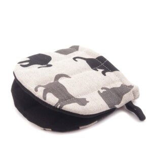 Lina virtuves cimds ar kaķiem, 13x13 cm