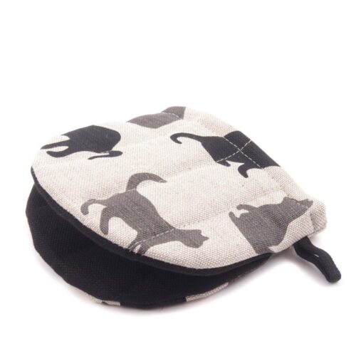 Lina virtuves cimds ar kaķiem, 13x13 cm