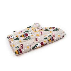 Lina virtuves cimds ar lāčiem, 21x30 cm