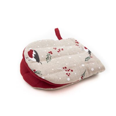Lina Virtuves Cimds ar Putniem, 13×13 cm Lina virtuves cimds ar putniem, 13x13 cm