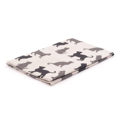 Lina virtuves dvielis ar kaķiem, 47x70 cm