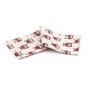 Lina virtuves dvielis ar pūcēm, 47x70 cm