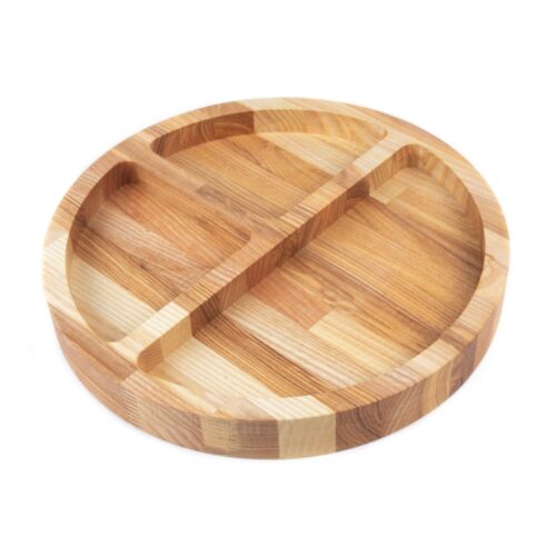 Masīvkoka uzkodu trauks, apaļš, ⌀ 29 cm