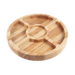 Masīvkoka Uzkodu Trauks, Apaļš, ⌀ 29 cm Masīvkoka uzkodu trauks, apaļš, ⌀ 29 cm