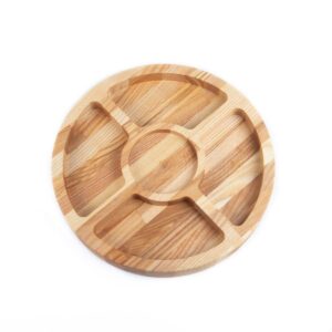 Masīvkoka uzkodu trauks, apaļš, ⌀ 29 cm