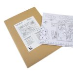 Milzu Krāsojamais Plakāts “Zero Waste City”, 100 x 70.7 cm