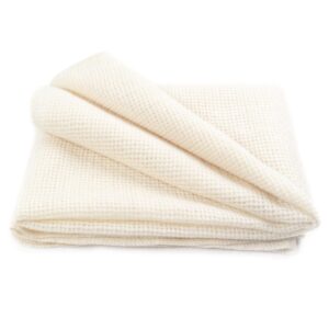 Mohēras un merino vilnas sedziņa mazuļiem, gaiši bēša, 100x140 cm