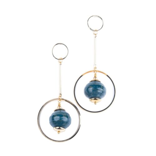 Papīra auskari, simetriski stienīši