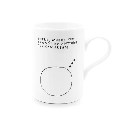 Porcelāna krūze “you can dream”, 300 ml