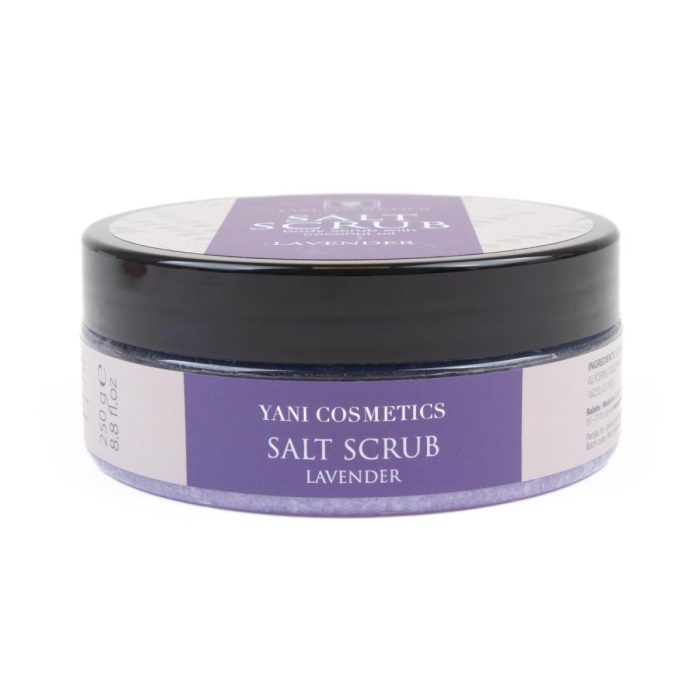 Sāls Ķermeņa skrubis ar lavandas aromātu, 250 g