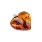 Sirds Formas Dzintara Kulons, 2.5x3 cm