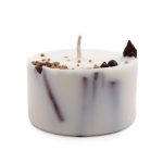 Sojas Vaska Svece ar Ziemassvētku Garšvielām un Aromātu