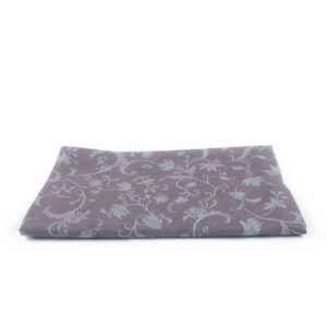 Ūdens Necaurlaidīgs Lina Galdauts ar Ziedu Motīvu, 147×148 cm Ūdens necaurlaidīgs lina galdauts ar ziedu motīvu, 147x148 cm